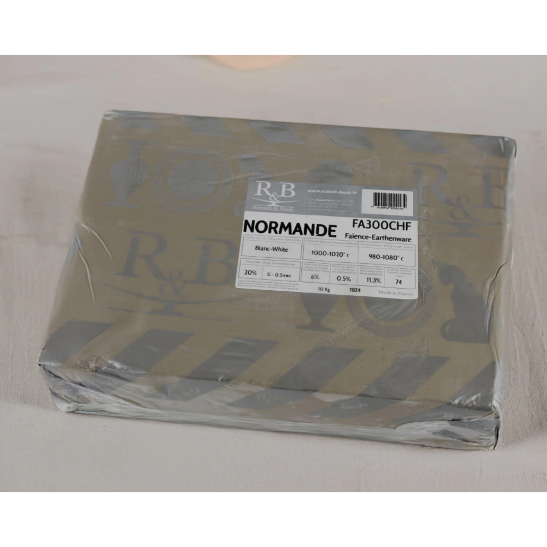 Raoult & Beck FA300 CHF Ekstra Beyaz Şamotlu Seramik Çamur 10 Kg